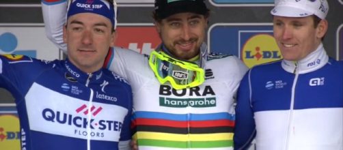 Viviani sul podio della Gand Wevelgem