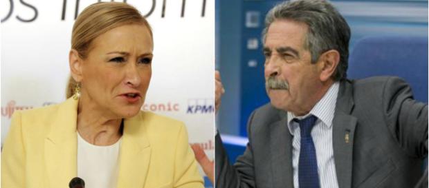 Cifuentes y Miguel Ángel Revilla en Cifuentes y Miguel Ángel Revilla en