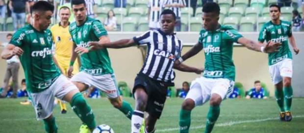 Atlético Mineiro VS Palmeiras, em uma partida Atlético Mineiro VS Palmeiras, em uma partida