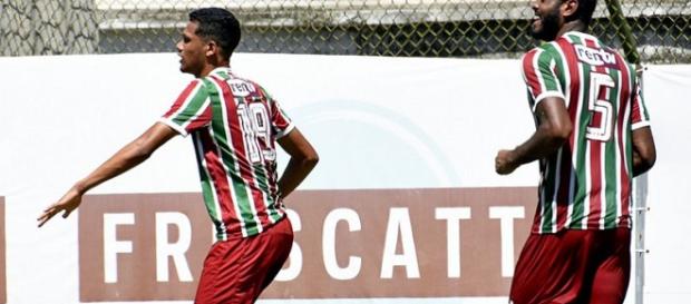 No Sub-20, Flu manteve os 100% e está nas semifinais da Taça Rio (Foto: Lucas Merçon/Fluminense F.C.) No Sub-20, Flu manteve os 100% e está nas semifinais da Taça Rio (Foto: Lucas Merçon/Fluminense F.C.)