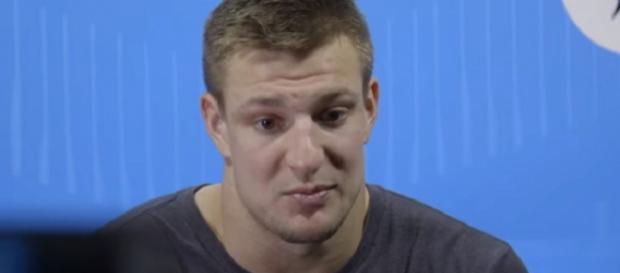 Rob Gronkowski remains unsure about his NFL future (Image Credit: The Boston Globe/YouTube) Rob Gronkowski remains unsure about his NFL future (Image Credit: The Boston Globe/YouTube)