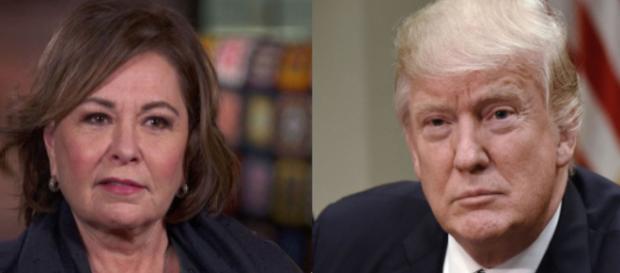 Roseanne, Donald Trump, via Twitter Roseanne, Donald Trump, via Twitter