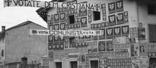 La campagna elettorale per le Elezioni Politiche del 1948, le prime dell'Italia Repubblicana