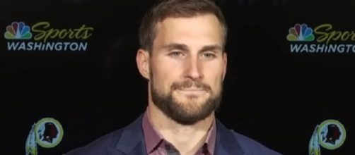The Redskins used the franchise tag on Kirk Cousins twice (Image Credit: Washington Redskins/YouTube)