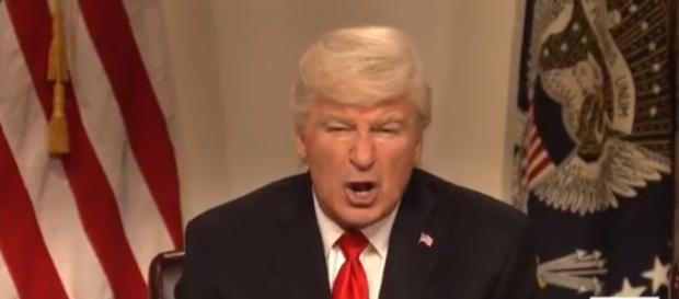 Alec Baldwin on "SNL," via Twitter Alec Baldwin on "SNL," via Twitter