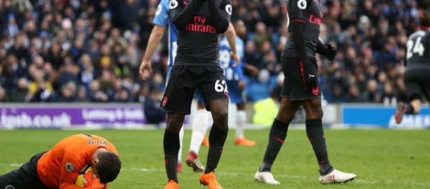 Arsenal pierde ante el Brighton Arsenal pierde ante el Brighton