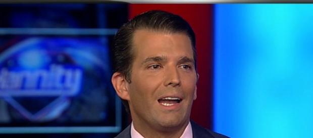 Donald Trump Jr. on Fox News, via YouTube Donald Trump Jr. on Fox News, via YouTube