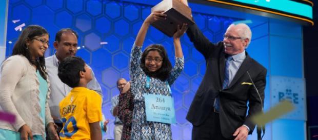 Edith Fuller está haciendo historia al ser la persona más joven que compite en el Scripps National Spelling Bee. Edith Fuller está haciendo historia al ser la persona más joven que compite en el Scripps National Spelling Bee.