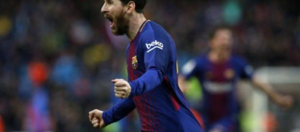 Messi le da la victoria al Barcelona Messi le da la victoria al Barcelona