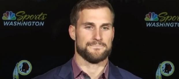 The Redskins used the franchise tag on Kirk Cousins twice (Image Credit: Washington Redskins/YouTube) The Redskins used the franchise tag on Kirk Cousins twice (Image Credit: Washington Redskins/YouTube)