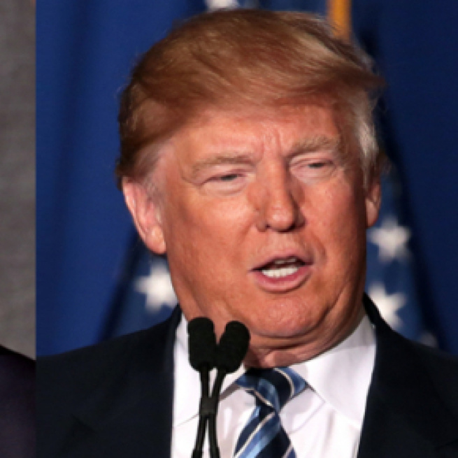 Barack Obama, Donald Trump, via Twitter
