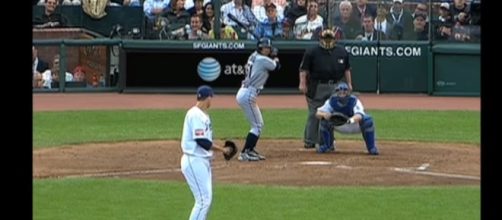 Ichiro Suzuki hits a home run in All-Star Game. - [MLB / YouTube screencap]