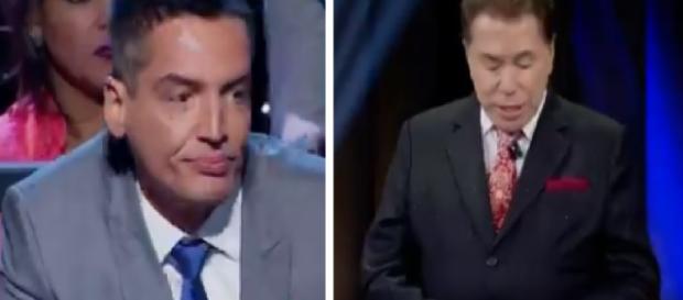 Leo Dias puxa orelha de Silvio Santos e o que diz deixa apresentador calado Leo Dias puxa orelha de Silvio Santos e o que diz deixa apresentador calado