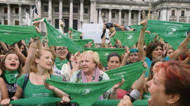 Des manifestations pro-avortements sont organis&eacute;es r&eacute;guli&egrave;rement en Argentine.