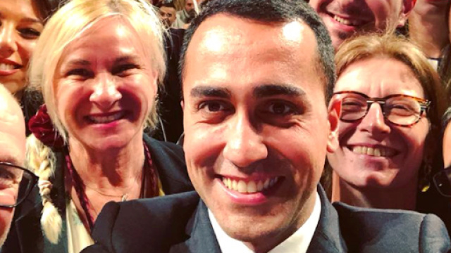 Il candidato premier del M5S Luigi Di Maio