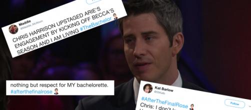 Arie Luyendyk takes the hot seat during the 'After the Final Rose' special. - [Images from Twitter]