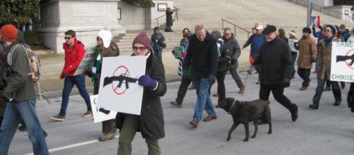 March on Washington for gun control, image by Slowking4 via Wikimedia