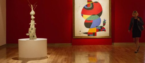 La influencia del arte japonés en la pintura de Miró es patente desde sus primeras obras