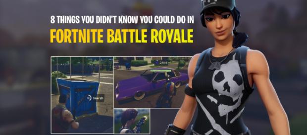 8 things you didn't know you could do in "Fortnite Battle Royale." Image Credit: Own work 8 things you didn't know you could do in "Fortnite Battle Royale." Image Credit: Own work