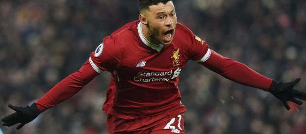 Alex Oxlade Chamberlain en el Liverpool Alex Oxlade Chamberlain en el Liverpool