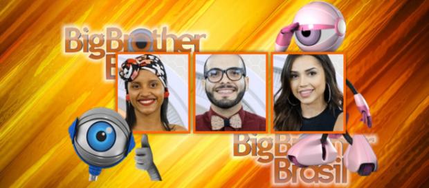 Disputa apertada no paredão triplo do BBB18. (Foto reprodução). Disputa apertada no paredão triplo do BBB18. (Foto reprodução).