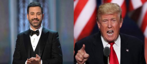 Jimmy Kimmel, Donald Trump, via Twitter Jimmy Kimmel, Donald Trump, via Twitter