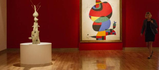 La influencia del arte japonés en la pintura de Miró es patente desde sus primeras obras La influencia del arte japonés en la pintura de Miró es patente desde sus primeras obras