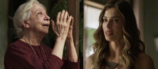 Lívia descobre que está grávida apos previsão de Mercedes (Divulgação/TV Globo) Lívia descobre que está grávida apos previsão de Mercedes (Divulgação/TV Globo)
