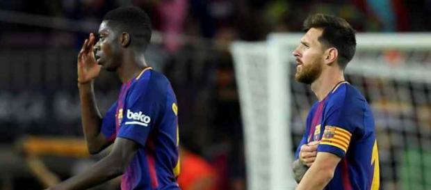Ousmane Dembelé chegou em Barcelona no início da temporada Ousmane Dembelé chegou em Barcelona no início da temporada