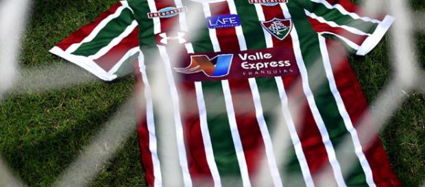 Valle Express, empresa de cartões de crédito e patrocinadora master do Fluminense (Foto: Blog da Flusócio) Valle Express, empresa de cartões de crédito e patrocinadora master do Fluminense (Foto: Blog da Flusócio)