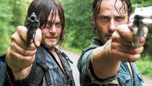 Daryl e Rick di The Walking Dead