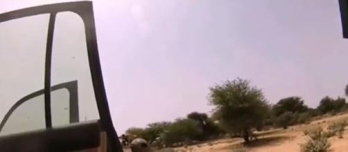 Islamic State releases helmet cam video of ambush in Niger - CBS News This Morning via Pentagon