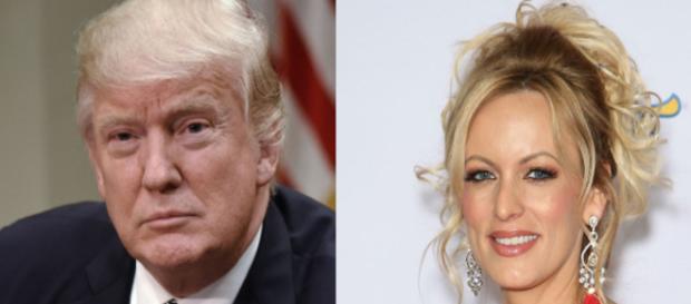 Donald Trump, Stormy Daniels, via Twitter Donald Trump, Stormy Daniels, via Twitter