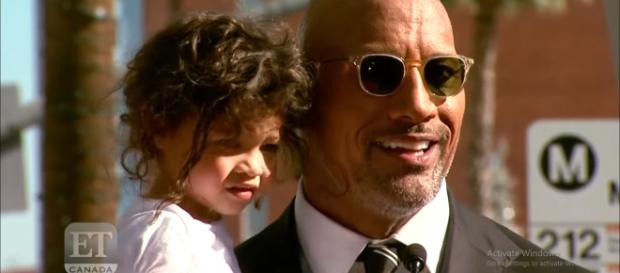 Dwayne Johnson is grateful for all the support he got during the weekend-YouTube/ET Canada Channel Dwayne Johnson is grateful for all the support he got during the weekend-YouTube/ET Canada Channel