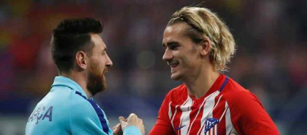 Griezmann advierte a Messi sobre las negociaciones con el Real Griezmann advierte a Messi sobre las negociaciones con el Real