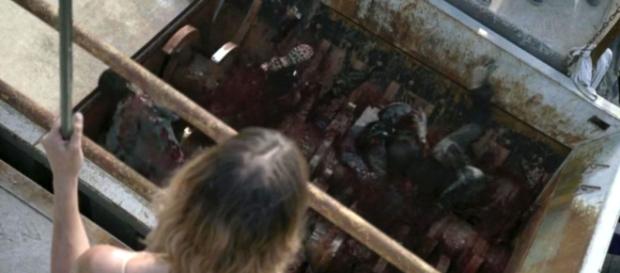 Jadis no décimo episódio da oitava temporada de ''The Walking Dead'' Jadis no décimo episódio da oitava temporada de ''The Walking Dead''
