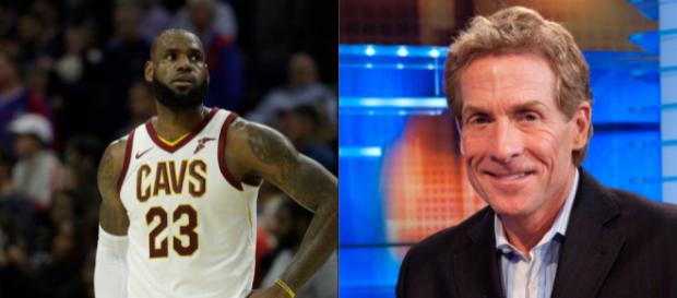 LeBron gets more heat from Skip Bayless - (Image: YouTube/NBA/Fox) LeBron gets more heat from Skip Bayless - (Image: YouTube/NBA/Fox)