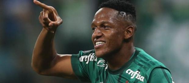 O atleta já brilhou atuando no Palmeiras O atleta já brilhou atuando no Palmeiras