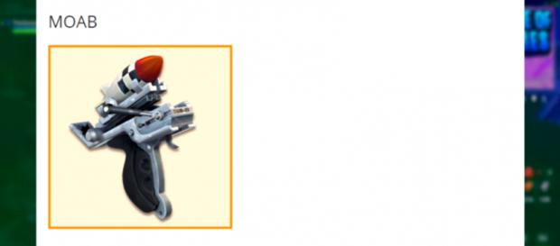 One of the weapons that might be rolled out in 'Fortnite' - YouTube/Home of Games One of the weapons that might be rolled out in 'Fortnite' - YouTube/Home of Games
