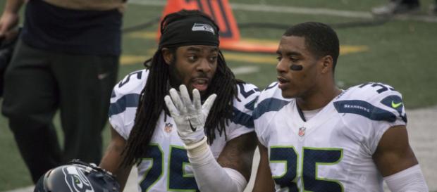 Richard Sherman (left) - Keith Allison via Flickr Richard Sherman (left) - Keith Allison via Flickr
