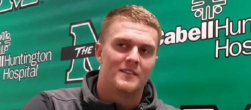 Chase Litton was a three-year starter at Marshall. - [Image Credit: Herd Nation / YouTube screencap]