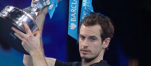 Andy Murray celebreting his ATP Finals success back in 2016/ (Image vi Tennis TV channel on YouTube)