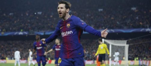 Otro dia de fiesta para Messi en Barsa