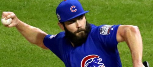 With three weeks until the regular season begins, Jake Arrieta still remains unsigned. Image Source: Flickr | Arturo Pardavila III