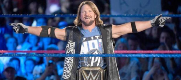 AJ Styles will defend his WWE Championship in a Six-Pack Challenge on Sunday. Image Source: Wikimedia Commons AJ Styles will defend his WWE Championship in a Six-Pack Challenge on Sunday. Image Source: Wikimedia Commons