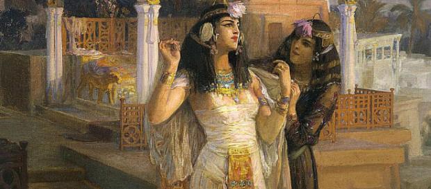 Cleopatra y sus famosos baños en leche de burra. Cleopatra y sus famosos baños en leche de burra.