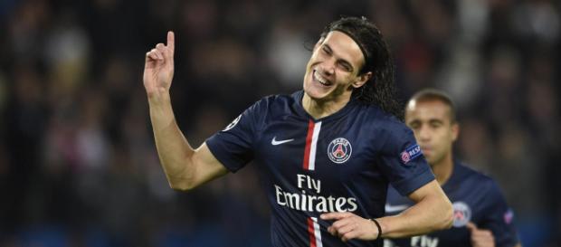 Edinson Cavani - paris saint-germain f.c. Edinson Cavani - paris saint-germain f.c.