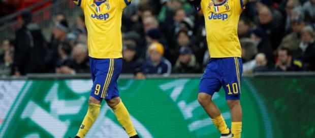 Gonzalo Higuaín y Paulo Dybala Gonzalo Higuaín y Paulo Dybala