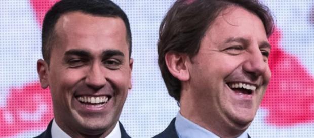 Luigi Di Maio e il ministro ombra per il welfare Luigi Di Maio e il ministro ombra per il welfare
