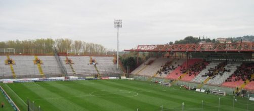 Lo stadio Renato Curi di Perugia